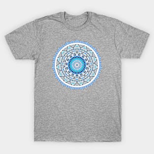 Mandala Blue 1 T-Shirt